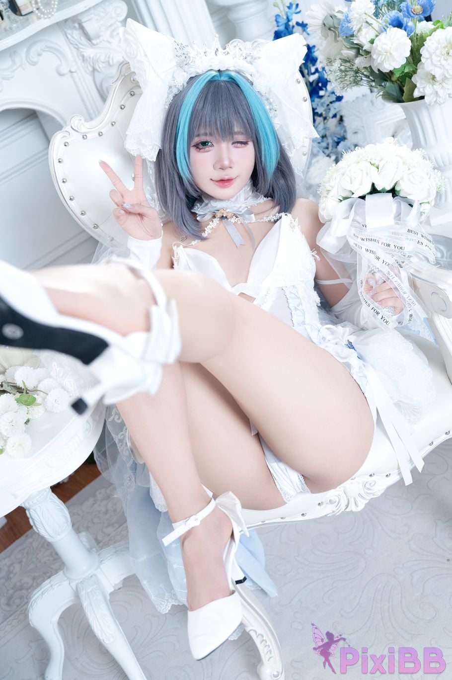 Cosplayer PoppaChan Cheshire Wedding PixiBB.COM 010