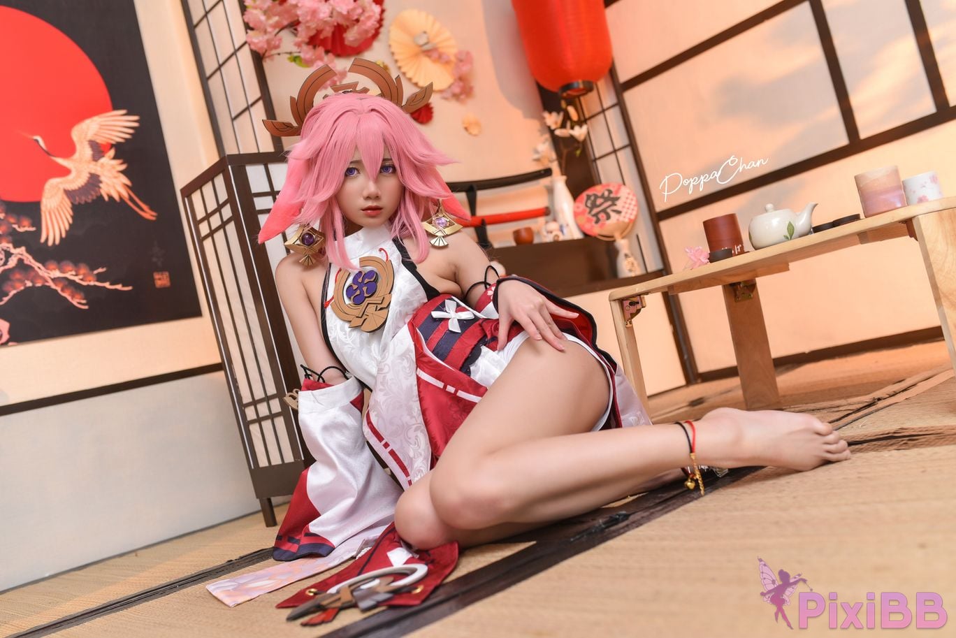 Coser PoppaChan Yae Miko PixiBB.COM 005