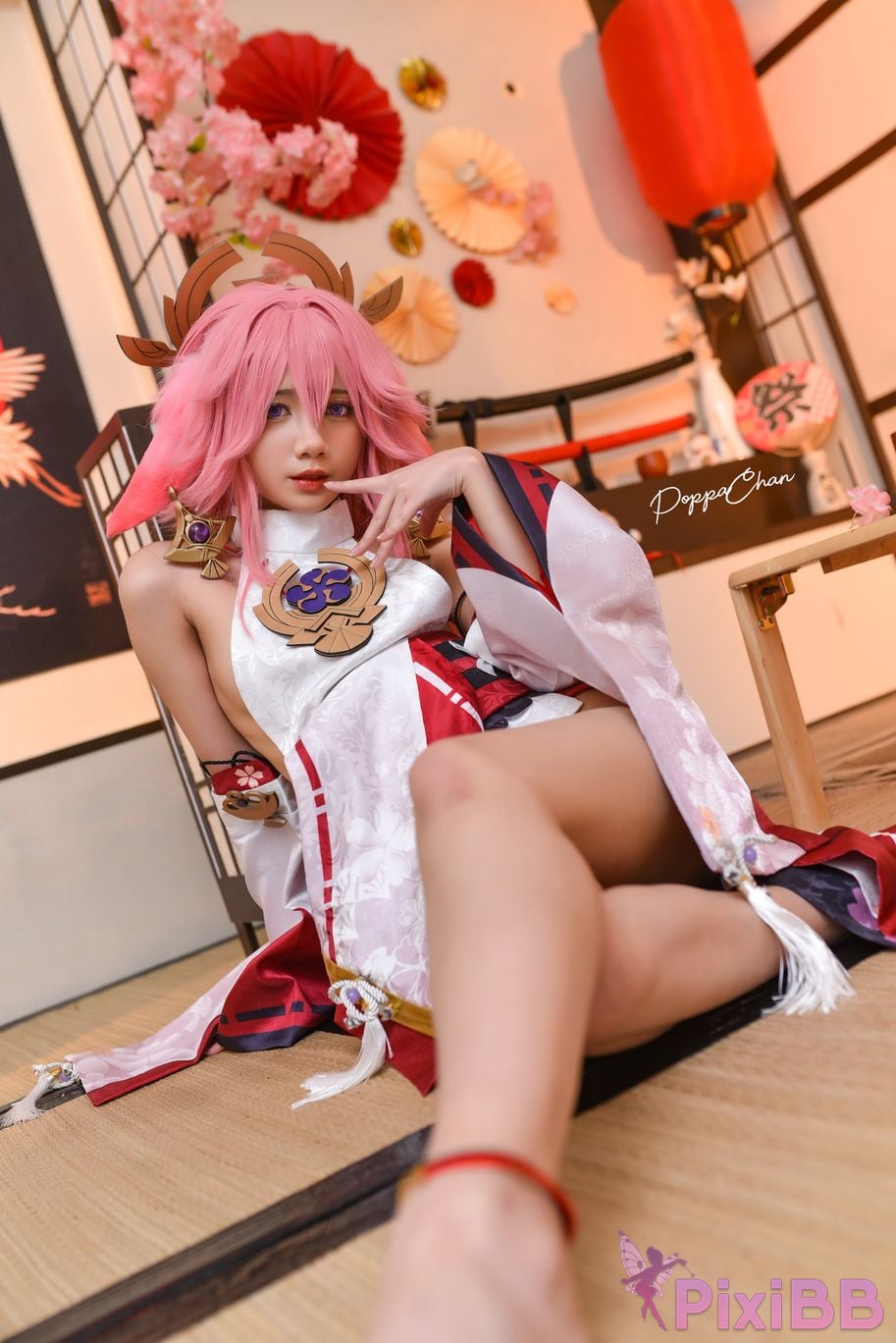 Coser PoppaChan Yae Miko PixiBB.COM 007