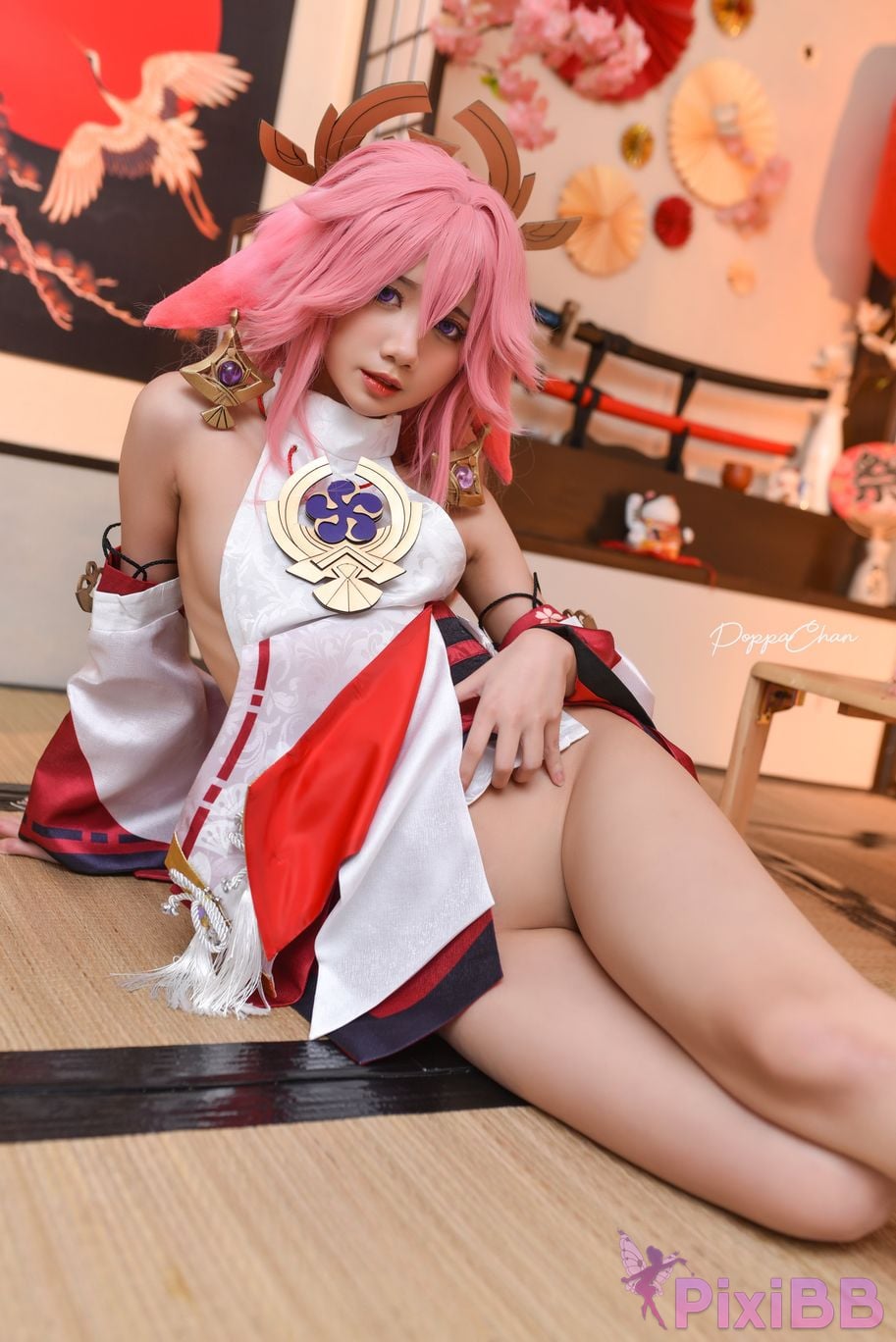 Coser PoppaChan Yae Miko PixiBB.COM 012