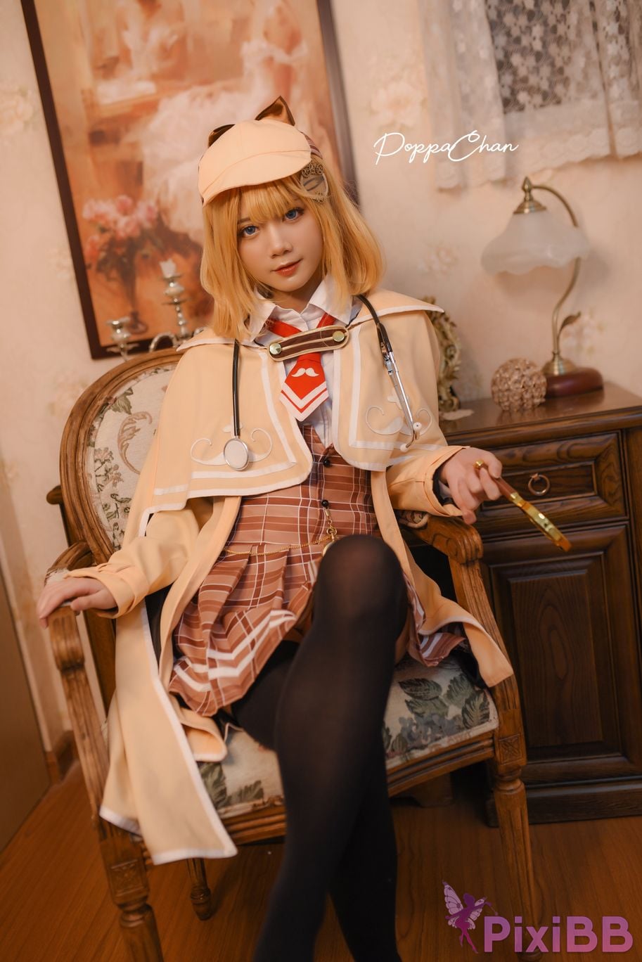 Coser PoppaChan Amelia Watson Casual Clothes Version PixiBB.COM 026