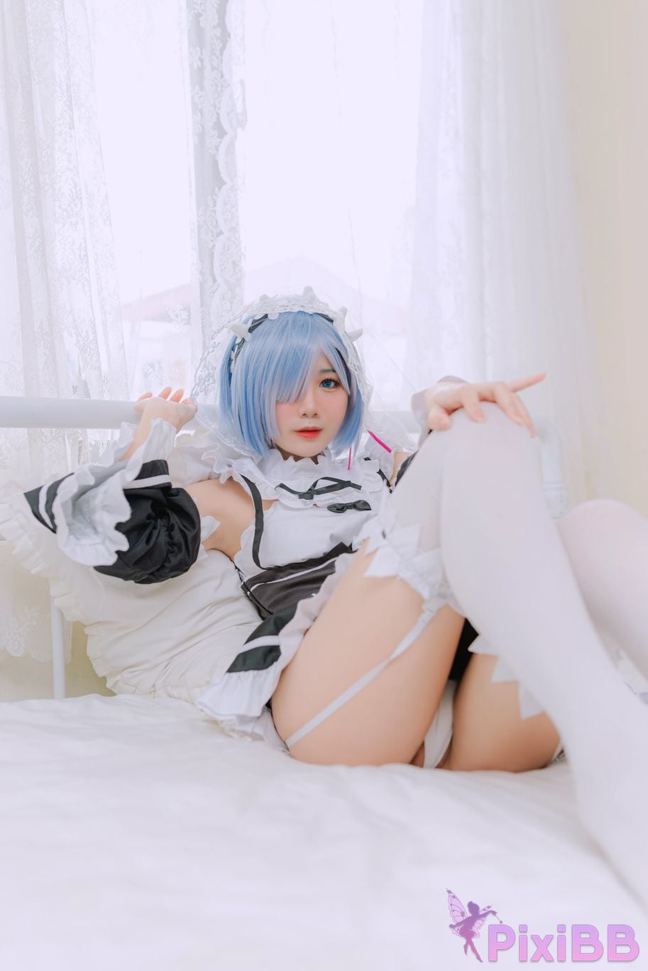 Coser PoppaChan Rem Maid Re Zero PixiBB.COM 014
