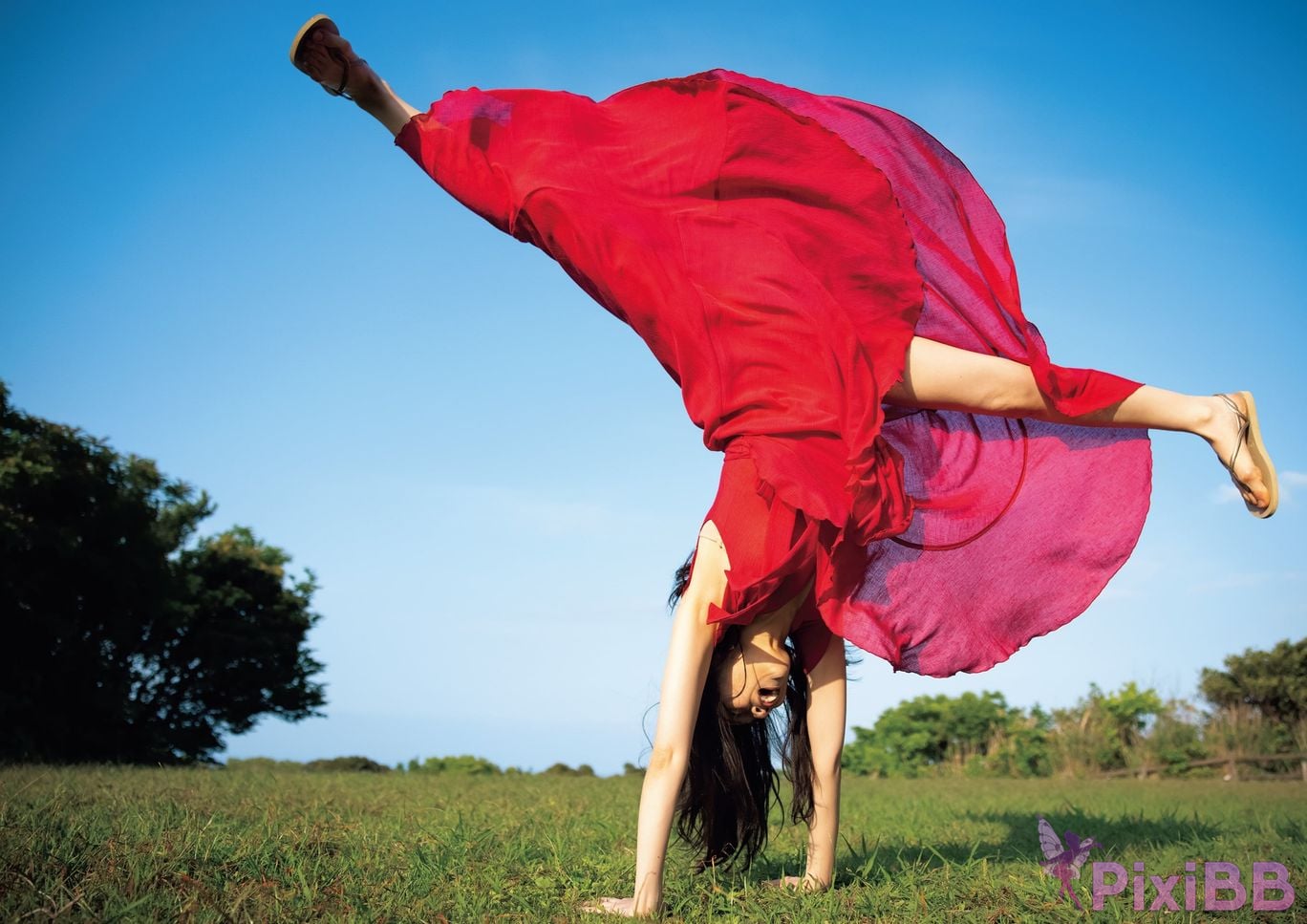 Japanese Idol Kanna Fuji plane Asa Gei SEXY Actress photo collection swan fly PixiBB.COM 014