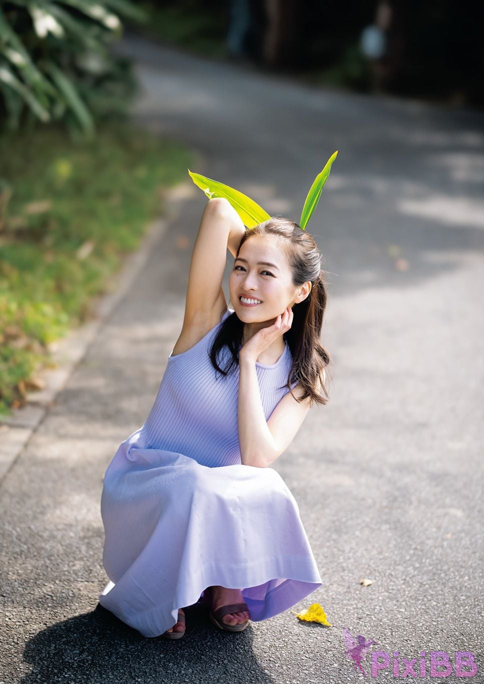 Japanese Idol Kanna Fuji plane Asa Gei SEXY Actress photo collection swan fly PixiBB.COM 030