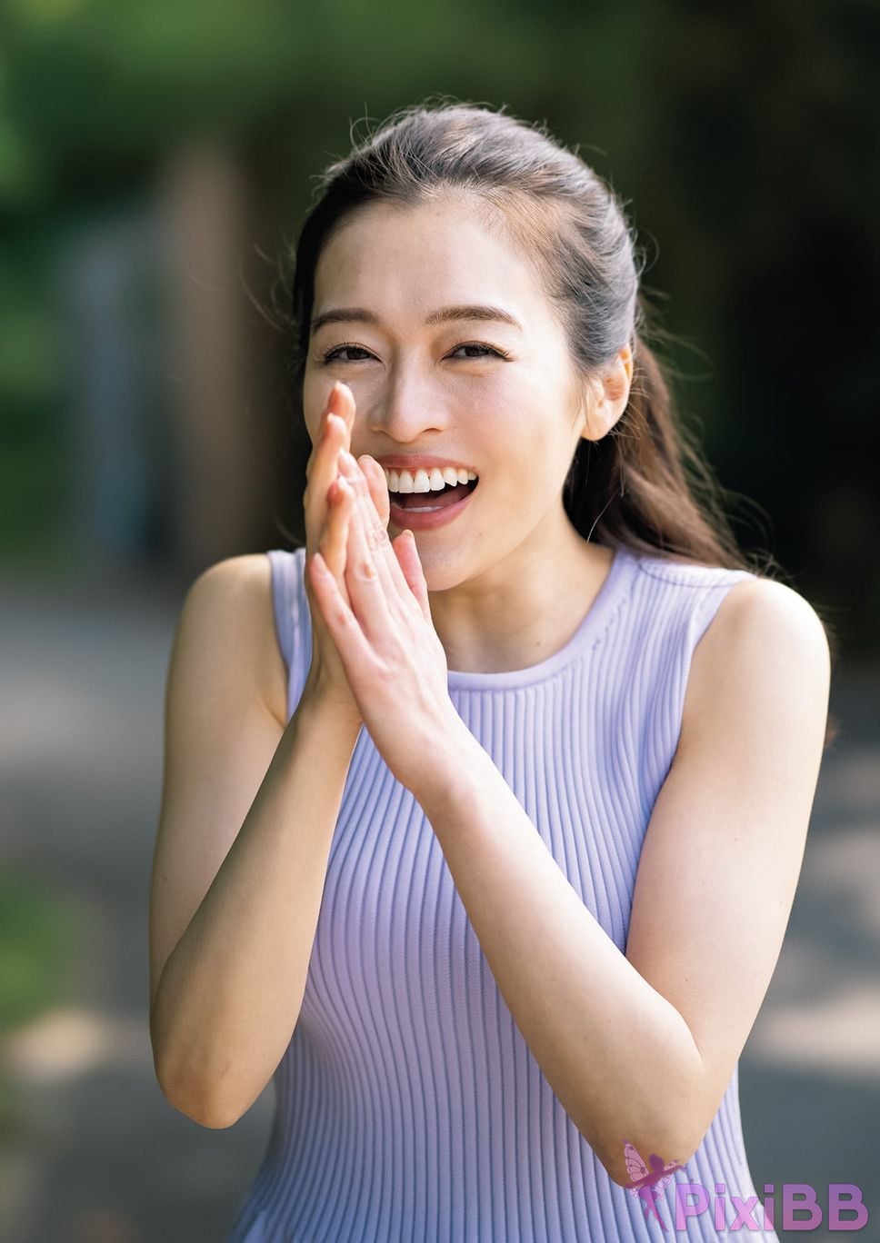 Japanese Idol Kanna Fuji plane Asa Gei SEXY Actress photo collection swan fly PixiBB.COM 031