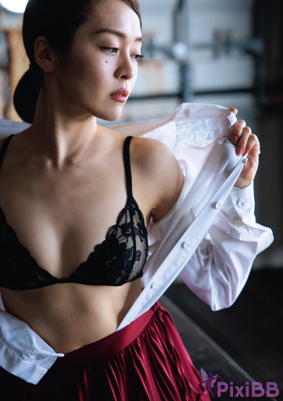 Japanese Idol Kanna Fuji plane Asa Gei SEXY Actress photo collection swan fly PixiBB.COM 052