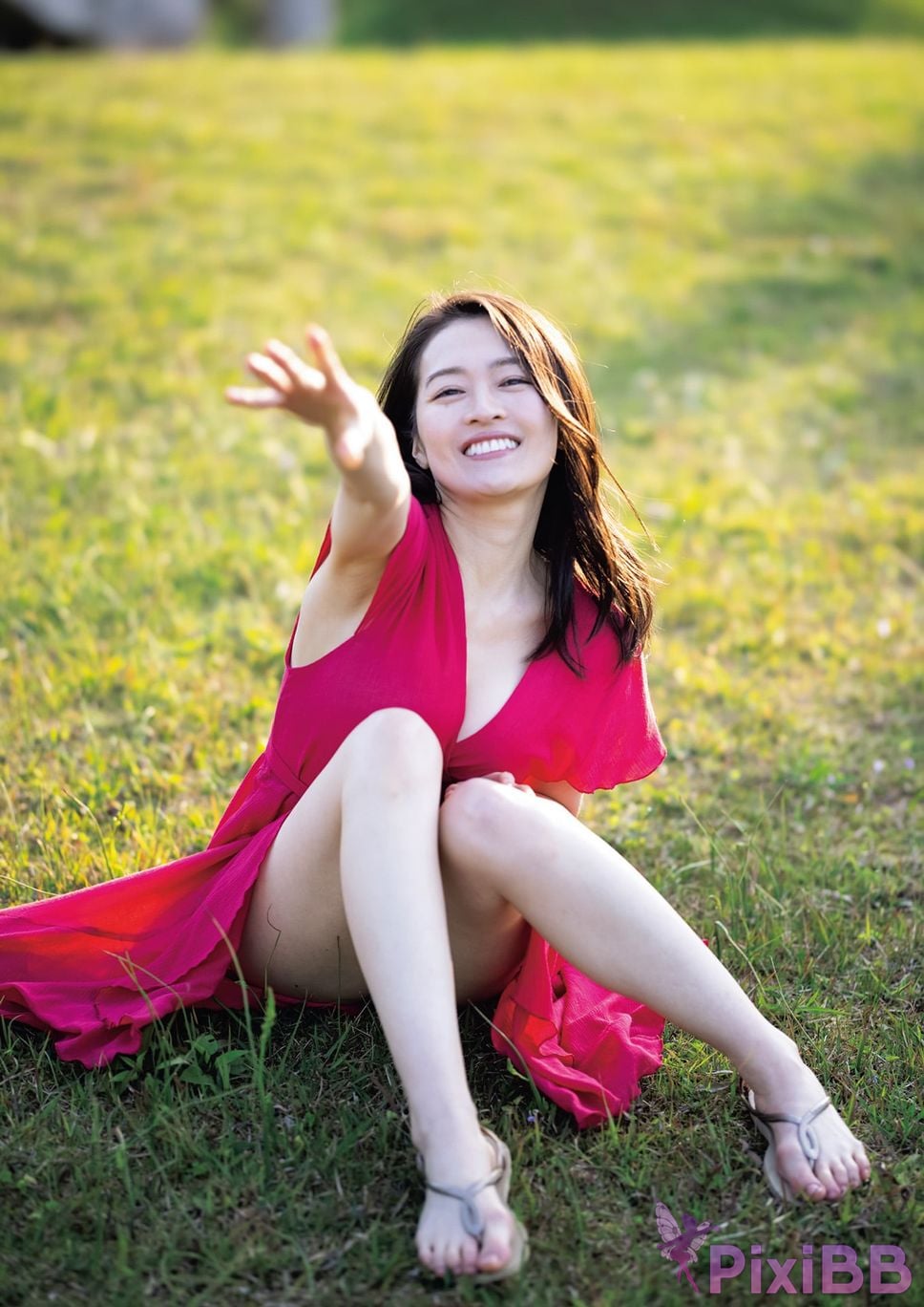 Japanese Idol Kanna Fuji plane Asa Gei SEXY Actress photo collection swan fly PixiBB.COM 057
