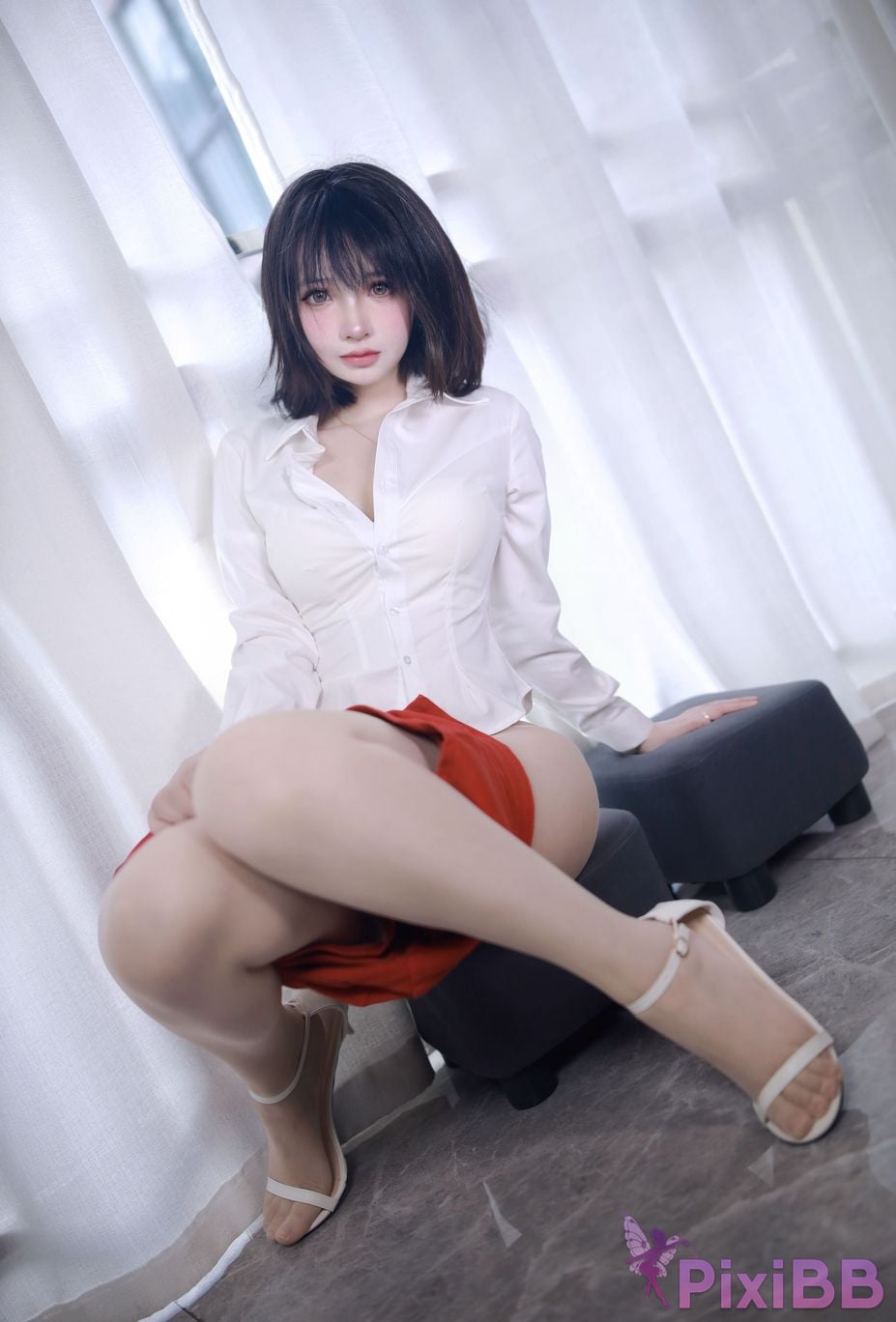 Cosplayer crazy cat ss 2025 Year 09 Monthly membership subscription collection PixiBB.COM 006