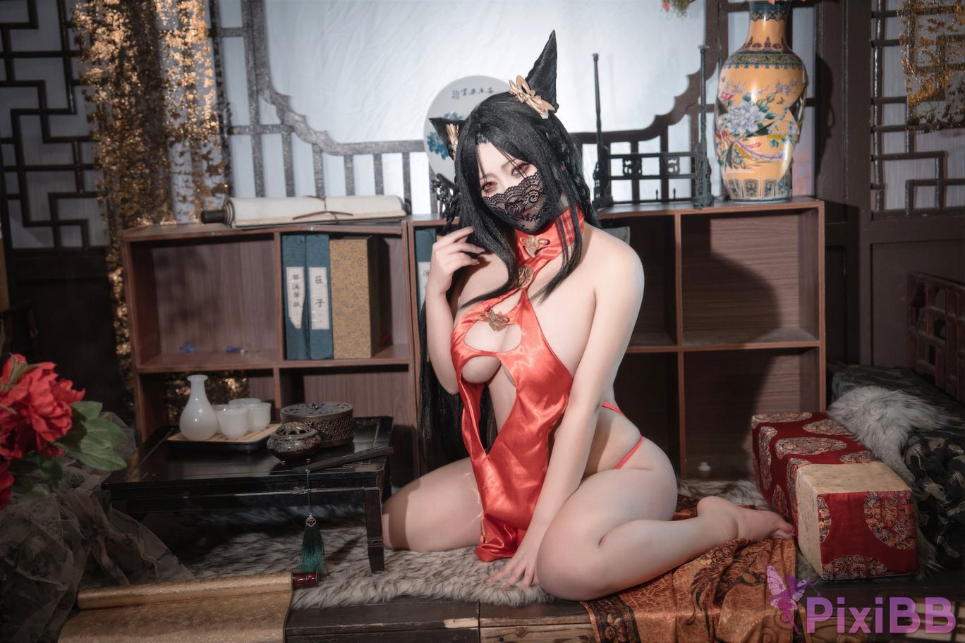 Cosplayer Luo Li LoLiSAMA azur lane sea chips Waking dream mellow PixiBB.COM 011