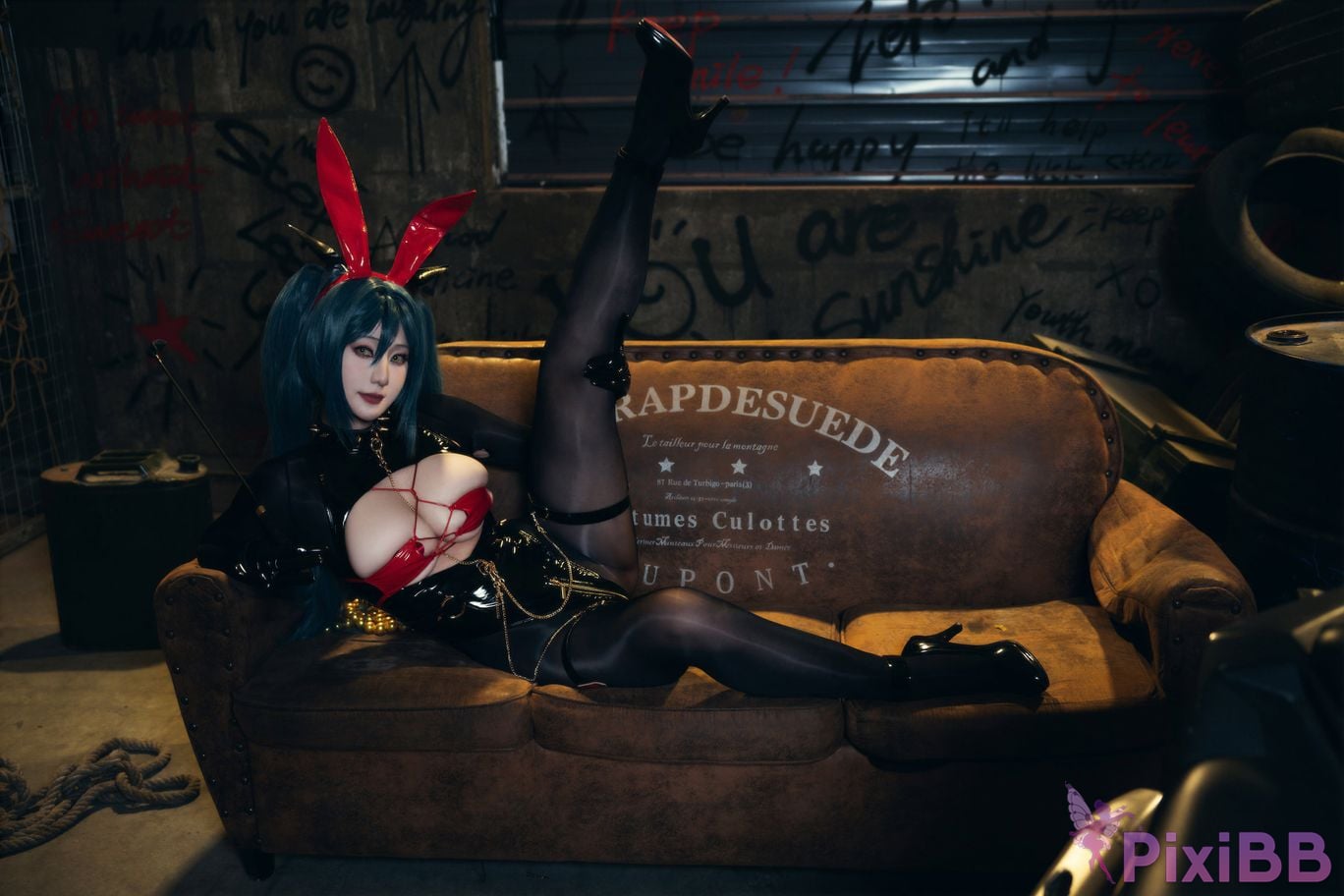 Cosplayer Xinglan is Lanlan and her name Lanmei. azur lane regensburg PixiBB.COM 020