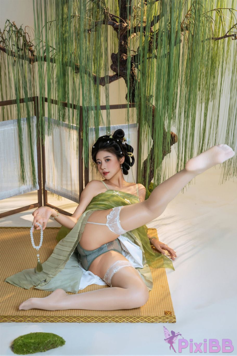 Cosplayer Nai tide chan nice Pick up greenery PixiBB.COM 020