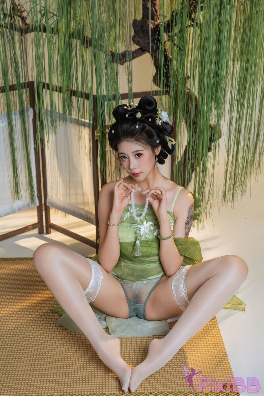 Cosplayer Nai tide chan nice Pick up greenery PixiBB.COM 022