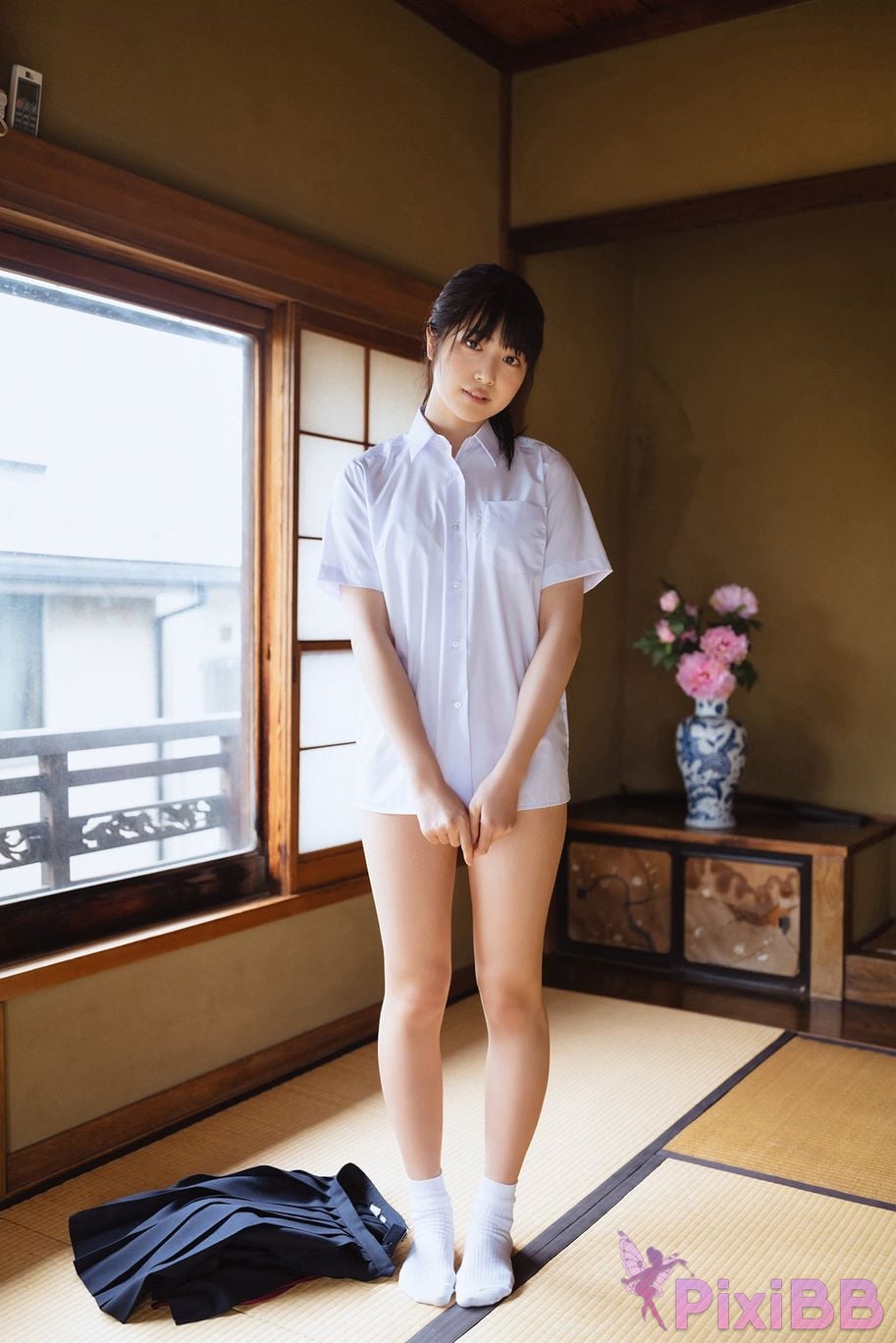 Japanese Idol Rio Yoshida Risakura Platinum FLASH digital photo book As things change like a flower PixiBB.COM 031