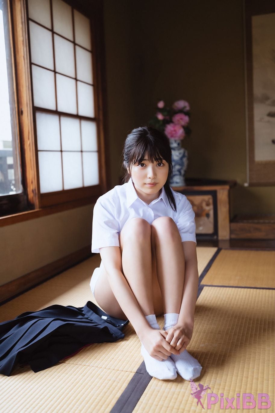 Japanese Idol Rio Yoshida Risakura Platinum FLASH digital photo book As things change like a flower PixiBB.COM 032