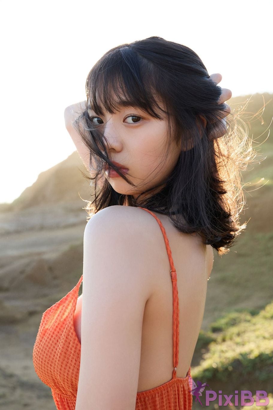 Japanese Idol Kikuchi Hina The Overwhelming Heroine vol. 2. High quality 120 pages FRIDAY digital photo book PixiBB.COM 113