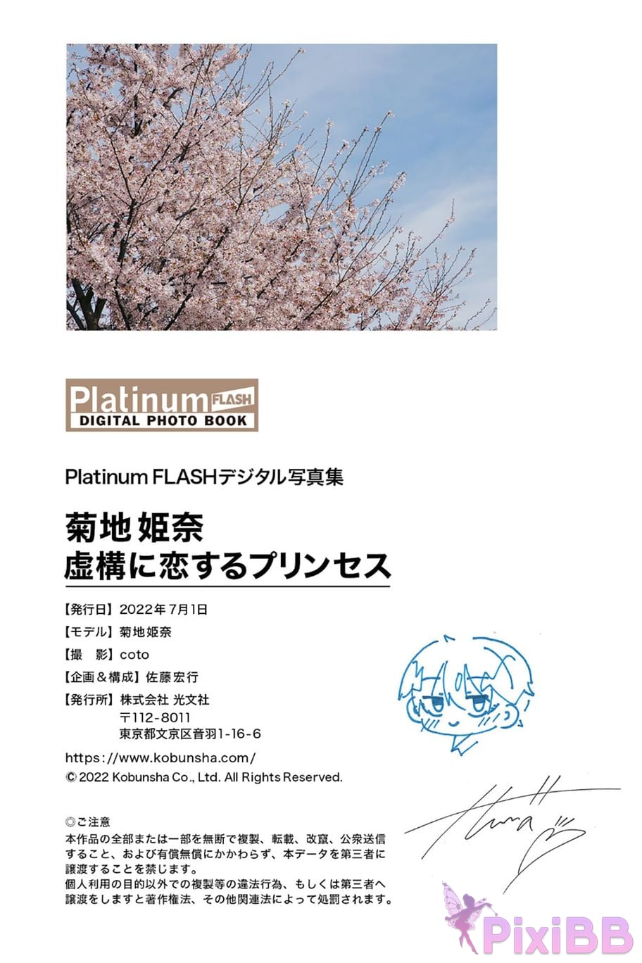 Japanese Idol Kikuchi Hina Platinum FLASH Digital Photo Book Princess in Love with Fiction PixiBB.COM 077