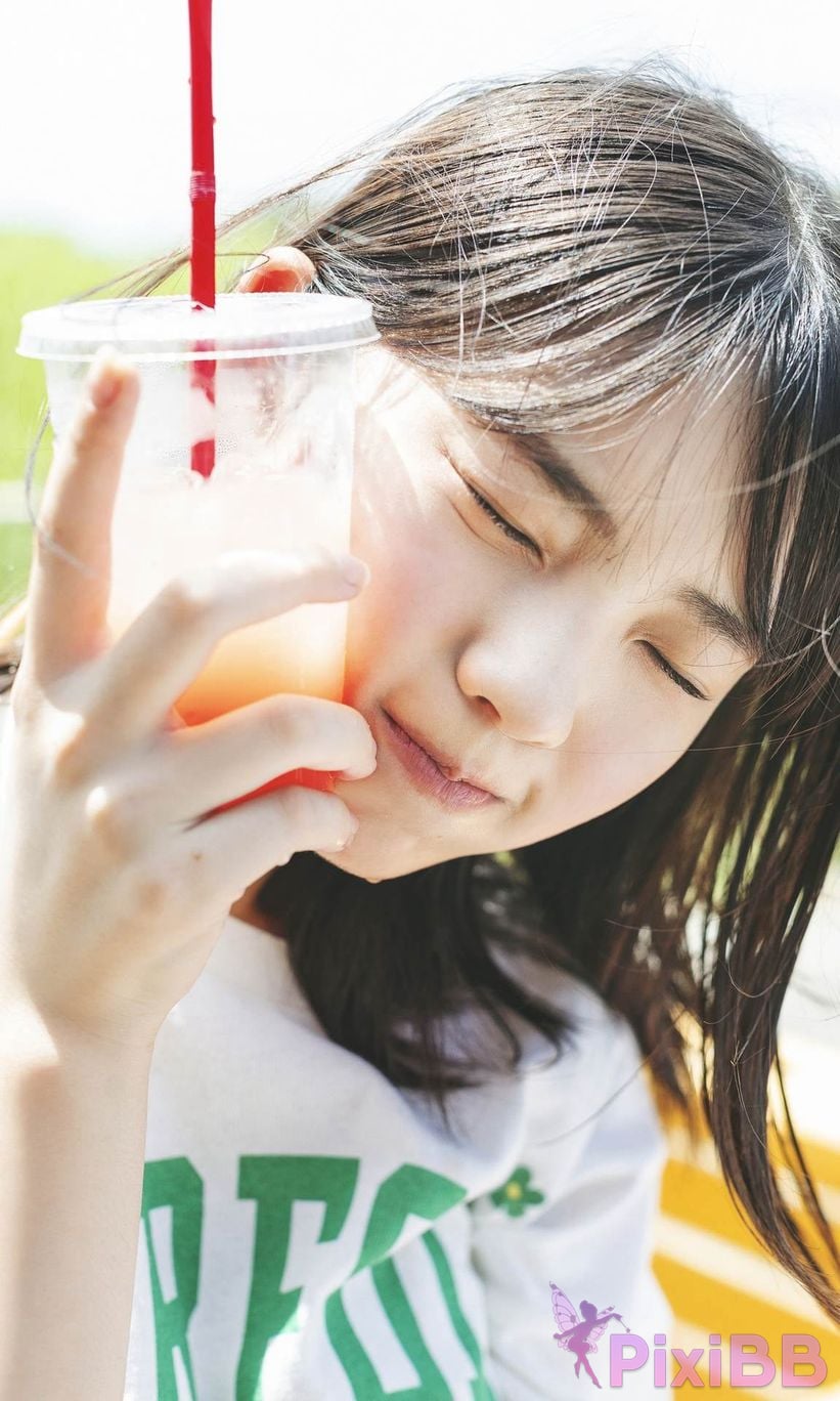 Japanese Idol Kikuchi Hina Himena Digital only Photo Collection GROWING UP Weekly Play PHOTO BOOK PixiBB.COM 003