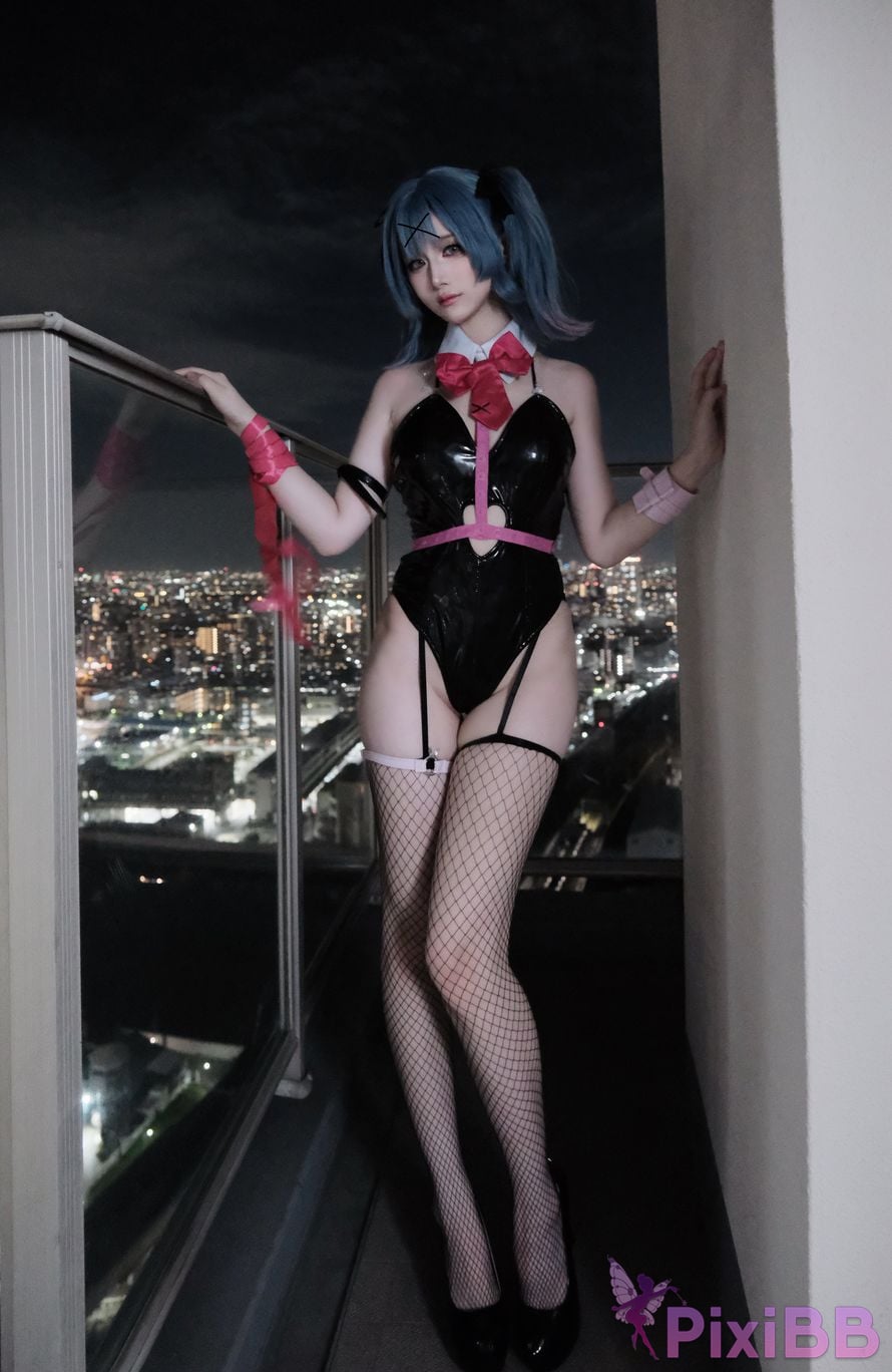 Cosplay Youmeko Hatsune Miku Rabbit Hole Bunny Girl PixiBB.COM 004