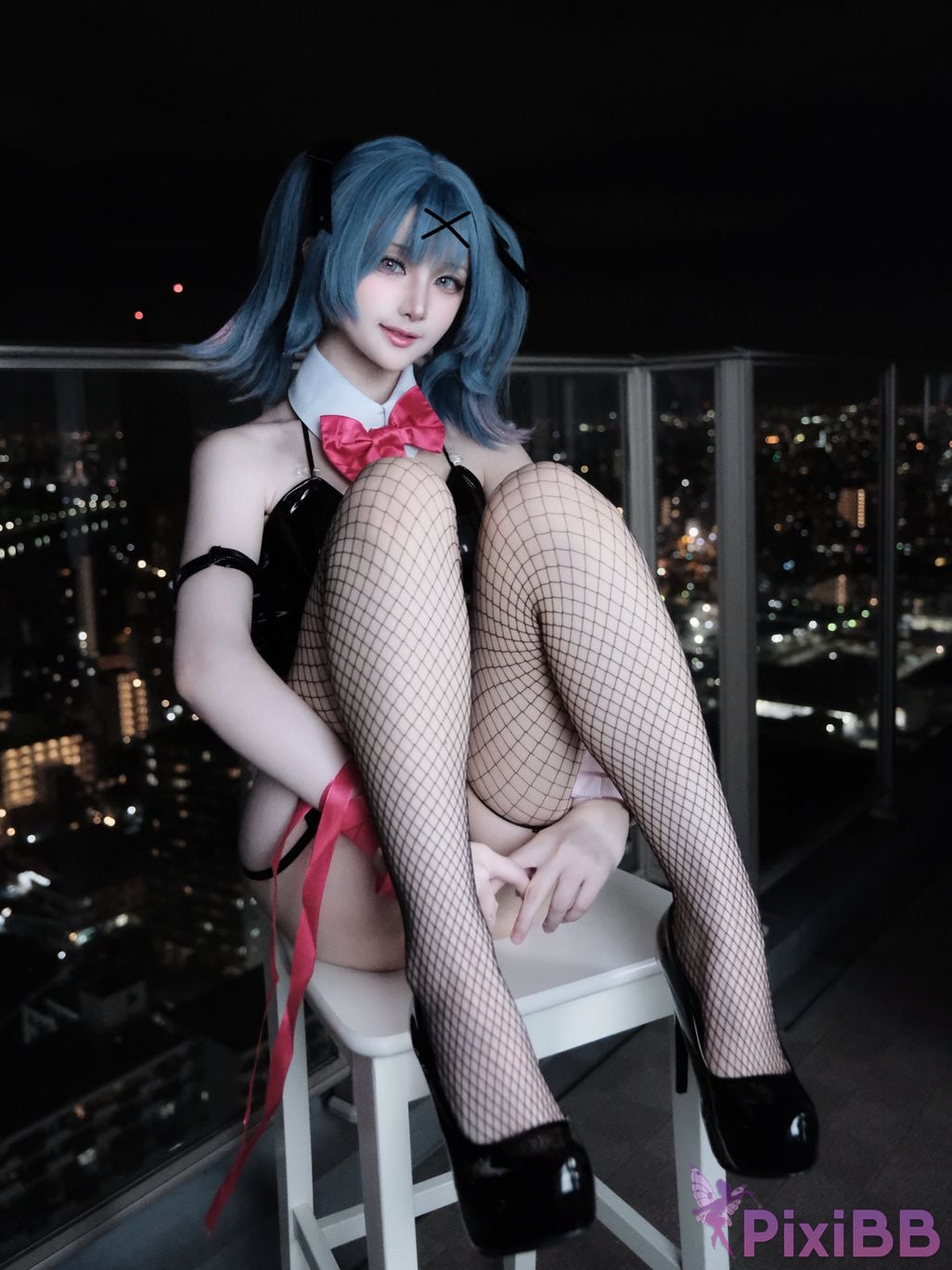 Cosplay Youmeko Hatsune Miku Rabbit Hole Bunny Girl PixiBB.COM 021