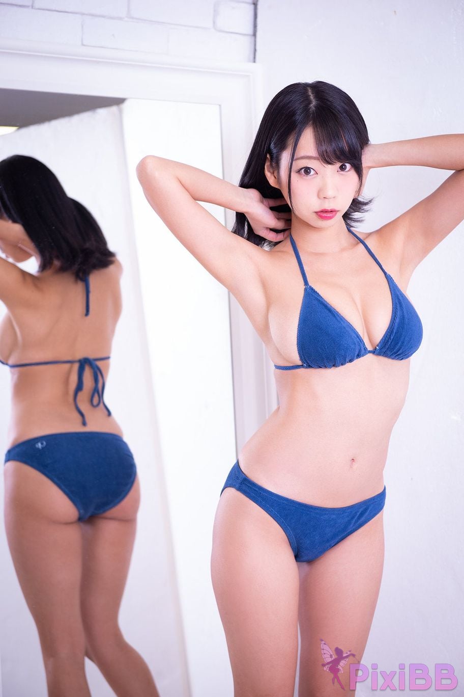 Japanese Idol Hikaru Aoyama Grass rice encyclopedia PixiBB.COM 019