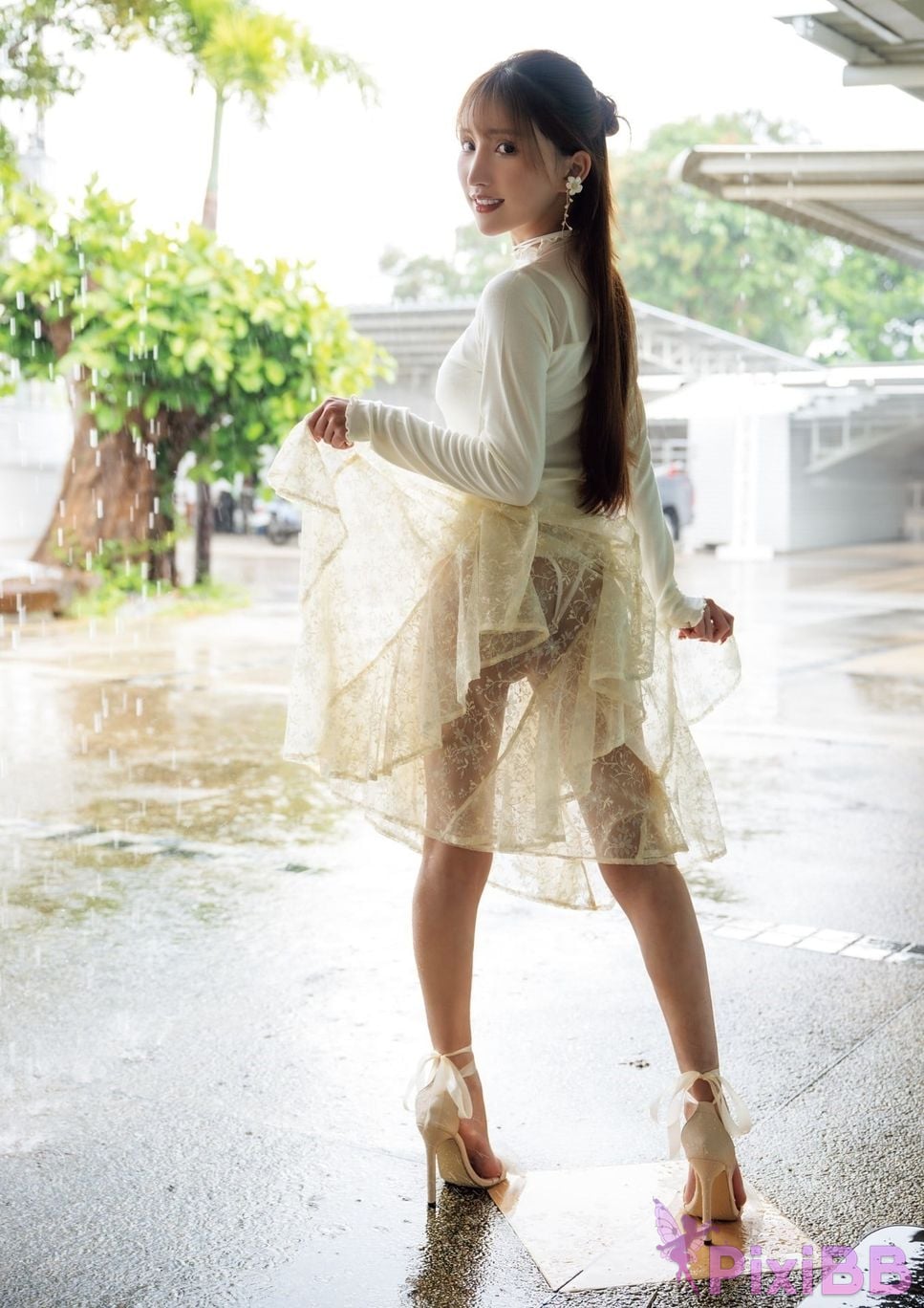 Japanese Idol Karen Yuzuriha photo collection Le ciel bleu PixiBB.COM 072