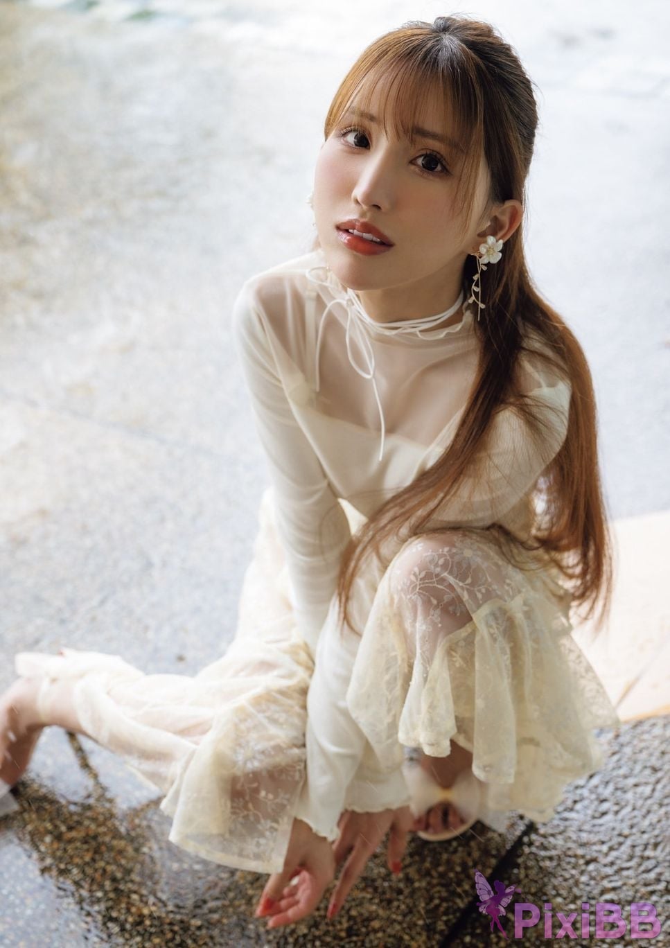 Japanese Idol Karen Yuzuriha photo collection Le ciel bleu PixiBB.COM 073