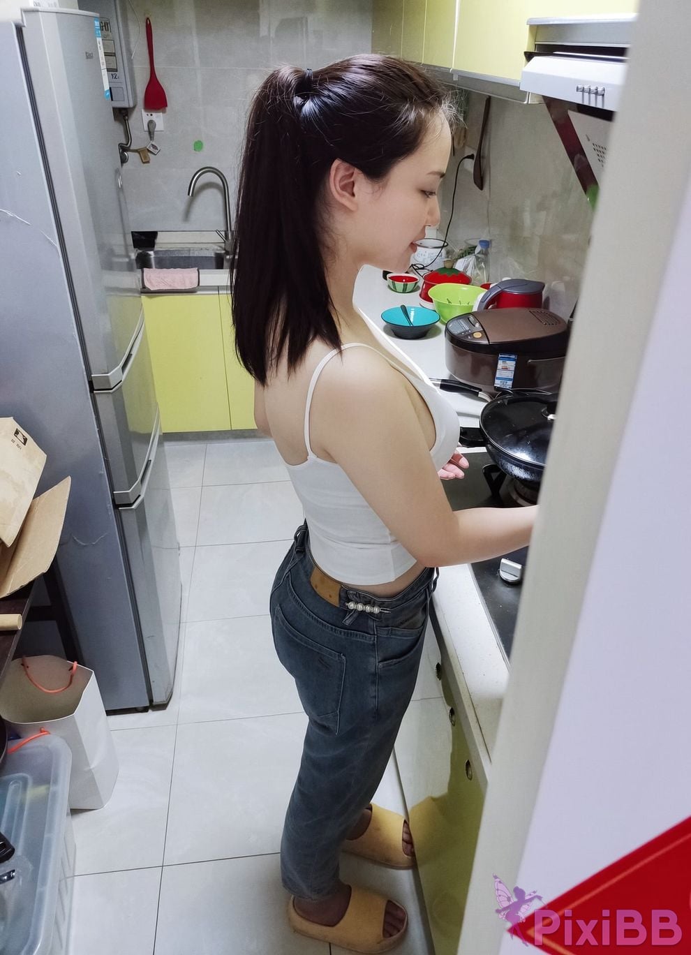 OtherXXX Amyun Big breasts contrast bitch training private shoot Pure version of photos PixiBB.COM 140
