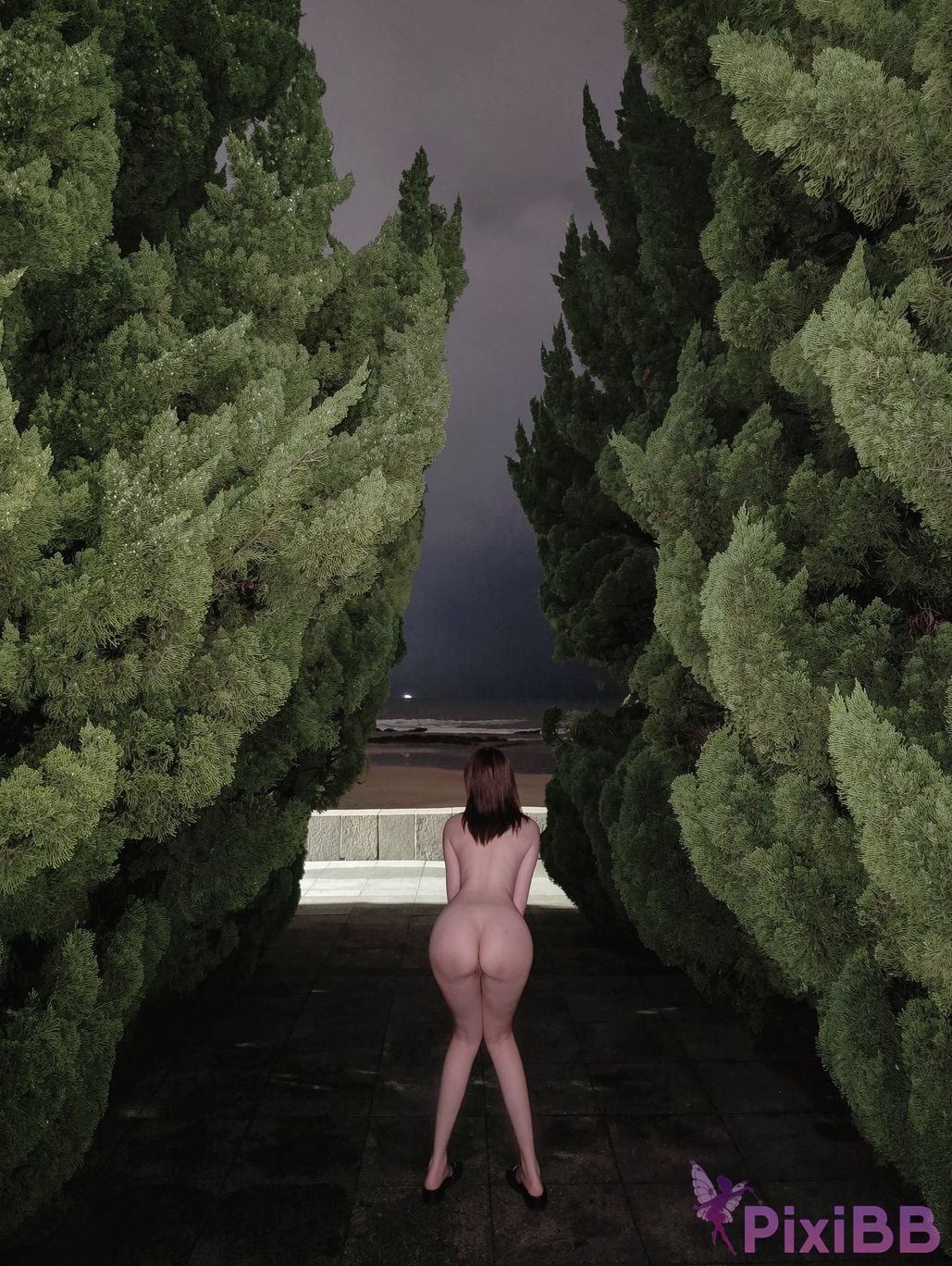 OtherXXX Tatatheslut Long legged Welfare Ji exposed her outdoors PixiBB.COM 039