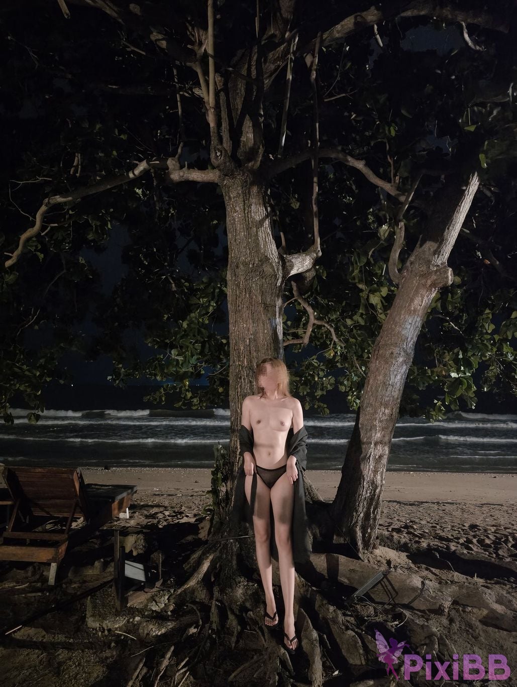 OtherXXX Tatatheslut Long legged Welfare Ji exposed her outdoors PixiBB.COM 071