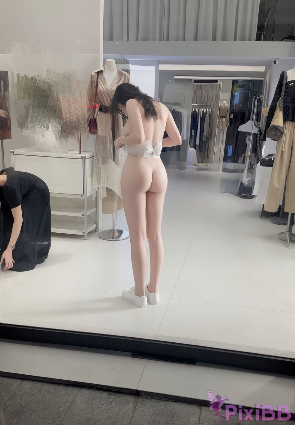 OtherXXX Nancyyzp Top contrast long legged welfare girl exposed outdoors PixiBB.COM 006