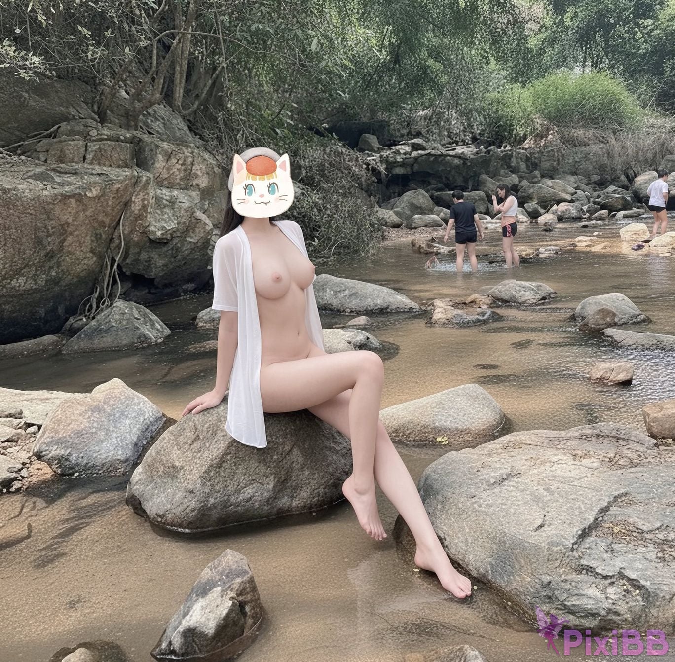 OtherXXX Nancyyzp Top contrast long legged welfare girl exposed outdoors PixiBB.COM 035