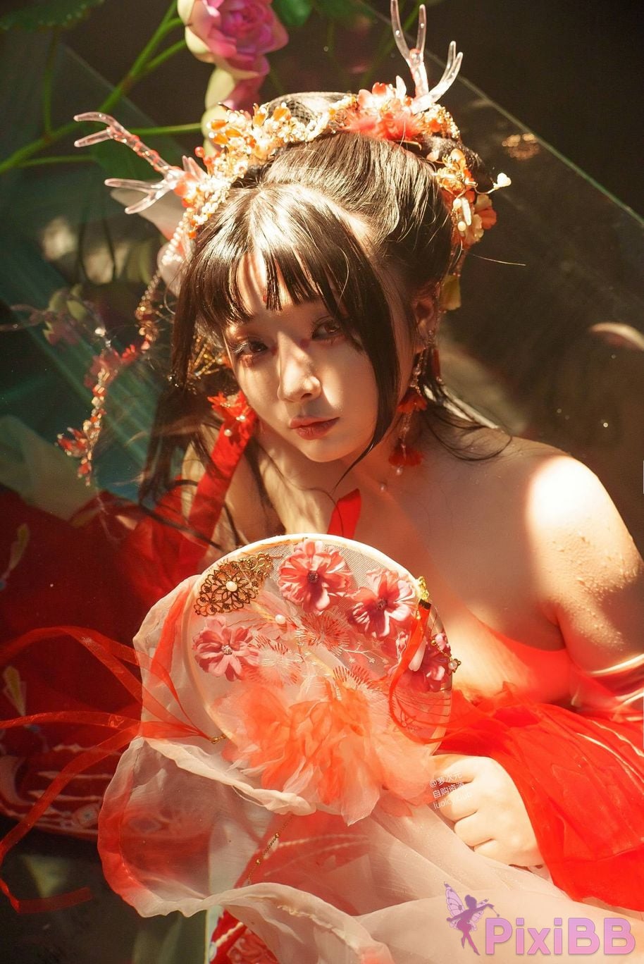 Cosplayer Luoluo Raku chi long ji PixiBB.COM 011