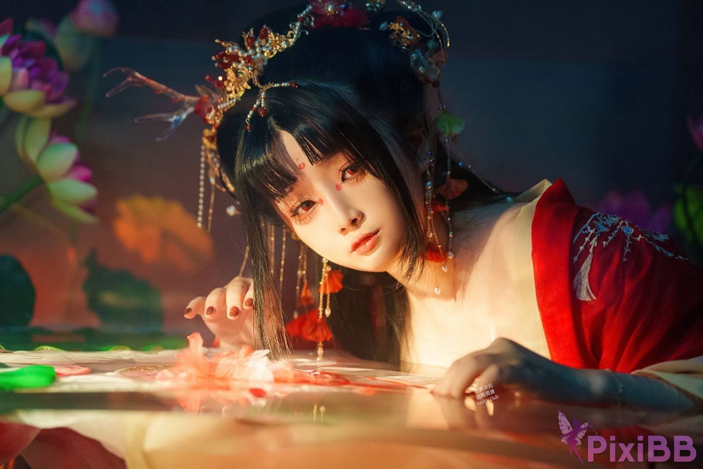 Cosplayer Luoluo Raku chi long ji PixiBB.COM 025