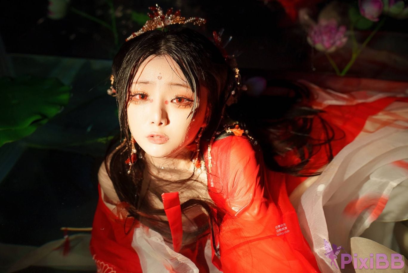 Cosplayer Luoluo Raku chi long ji PixiBB.COM 053