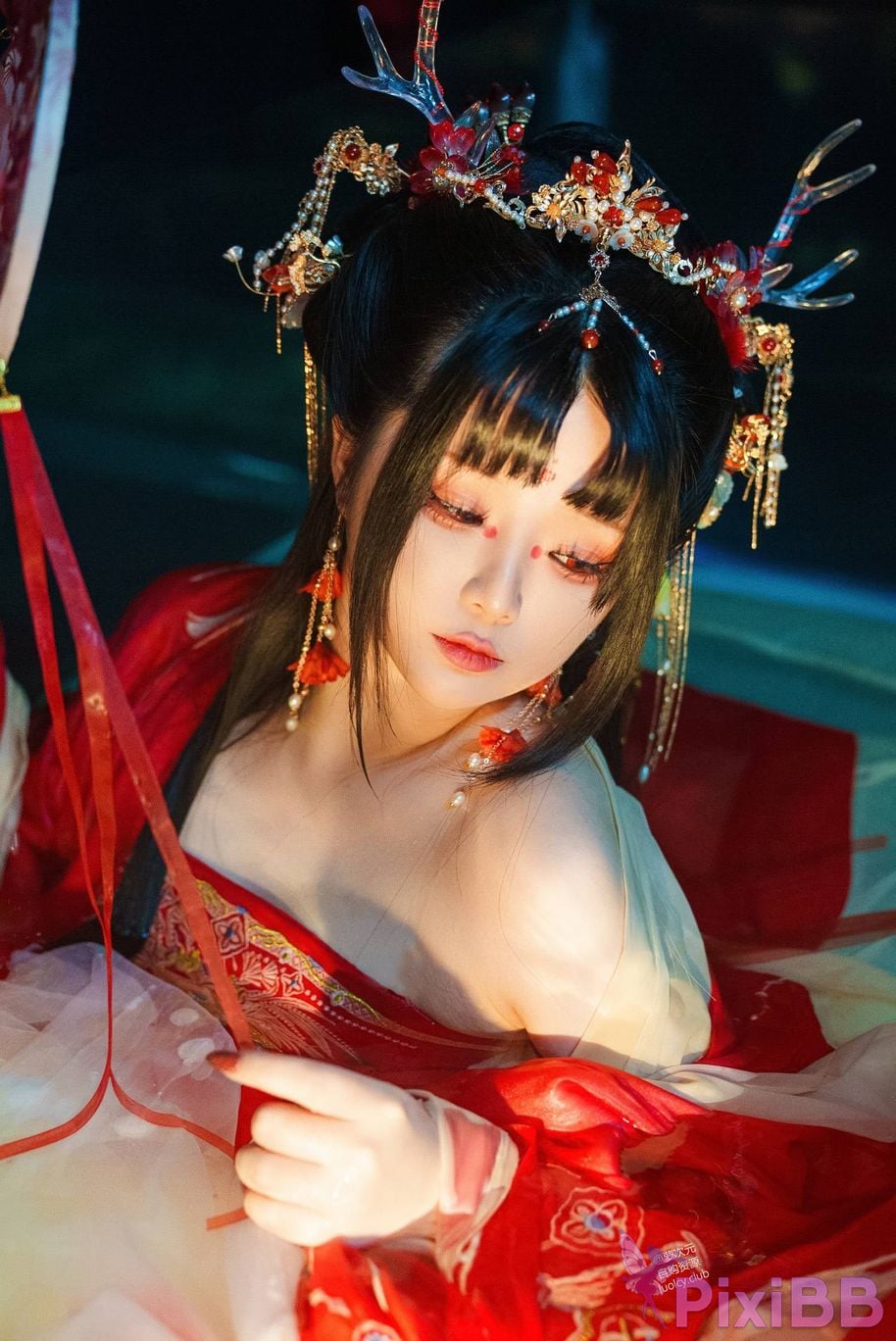 Cosplayer Luoluo Raku chi long ji PixiBB.COM 058