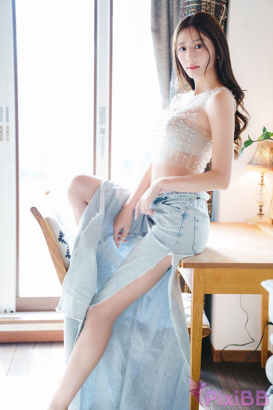 Japanese Idol Saito Yasuyo Asa Gei Photo Collection BIJIN PixiBB.COM 044