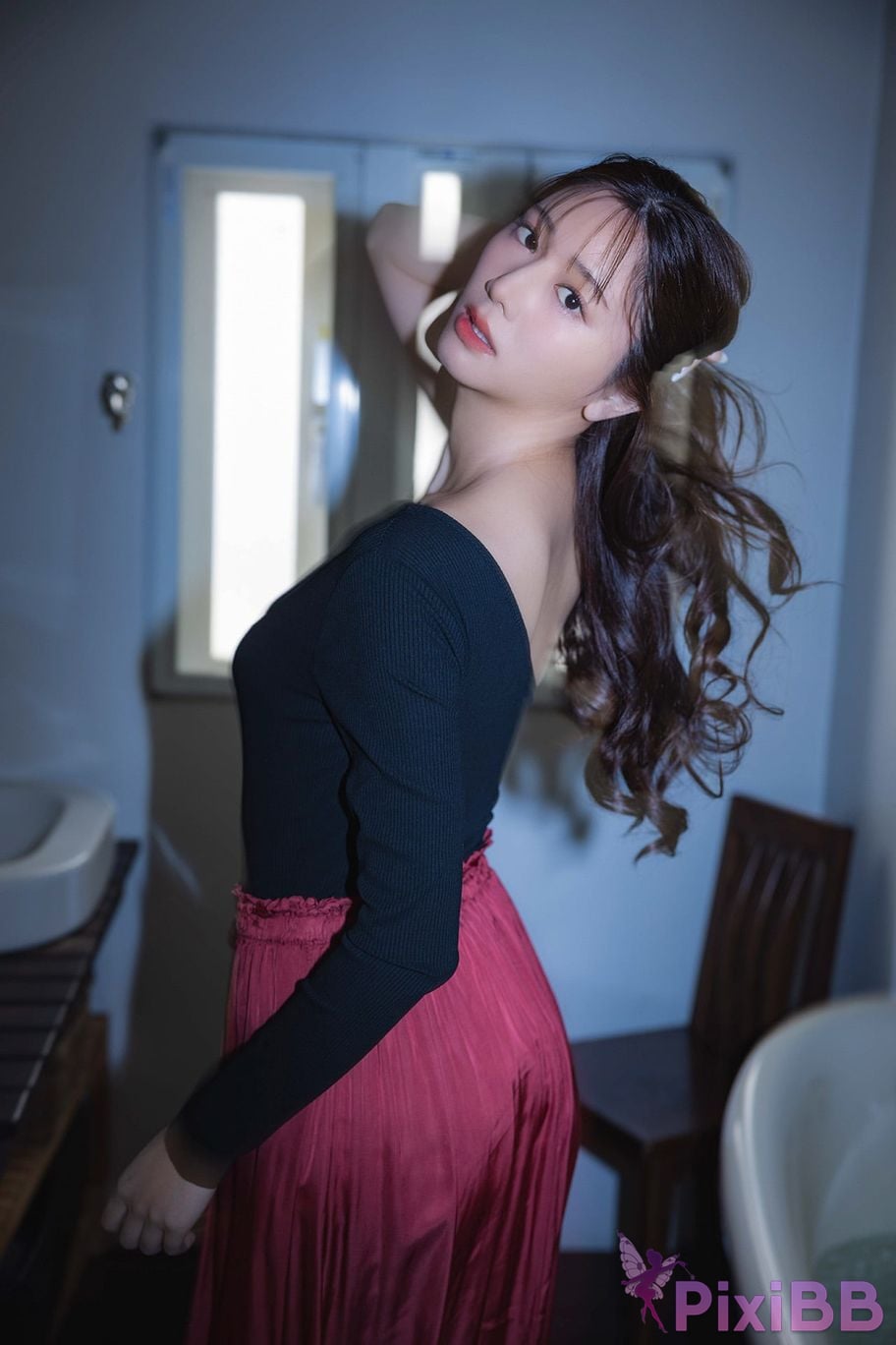 Japanese Idol Saito Yasuyo Asa Gei Photo Collection BIJIN PixiBB.COM 075
