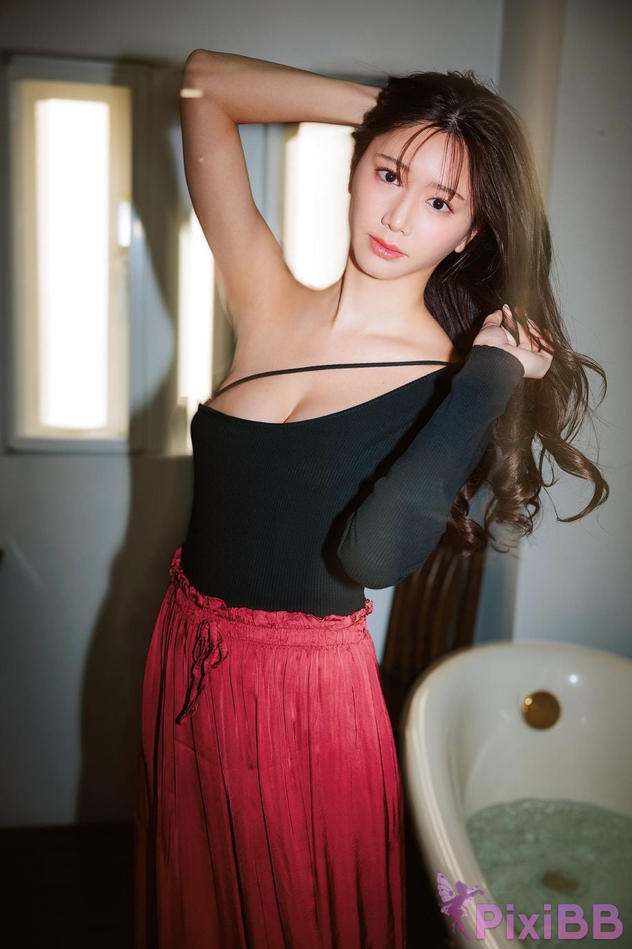 Japanese Idol Saito Yasuyo Asa Gei Photo Collection BIJIN PixiBB.COM 076