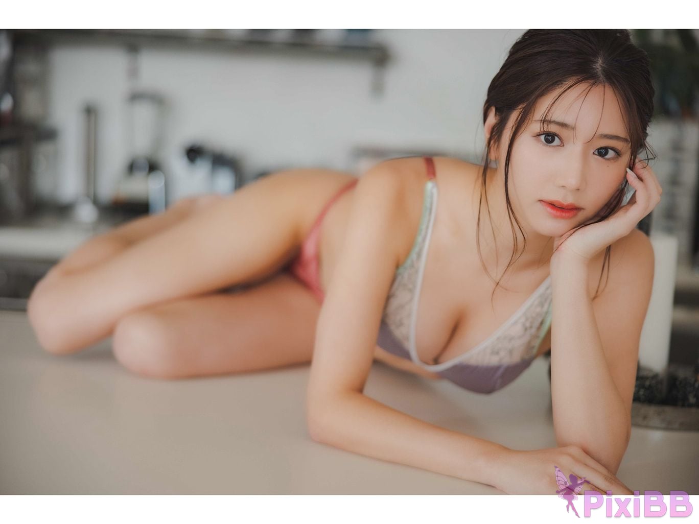 Japanese Idol Saito Yasuyo Asa Gei Photo Collection BIJIN PixiBB.COM 107
