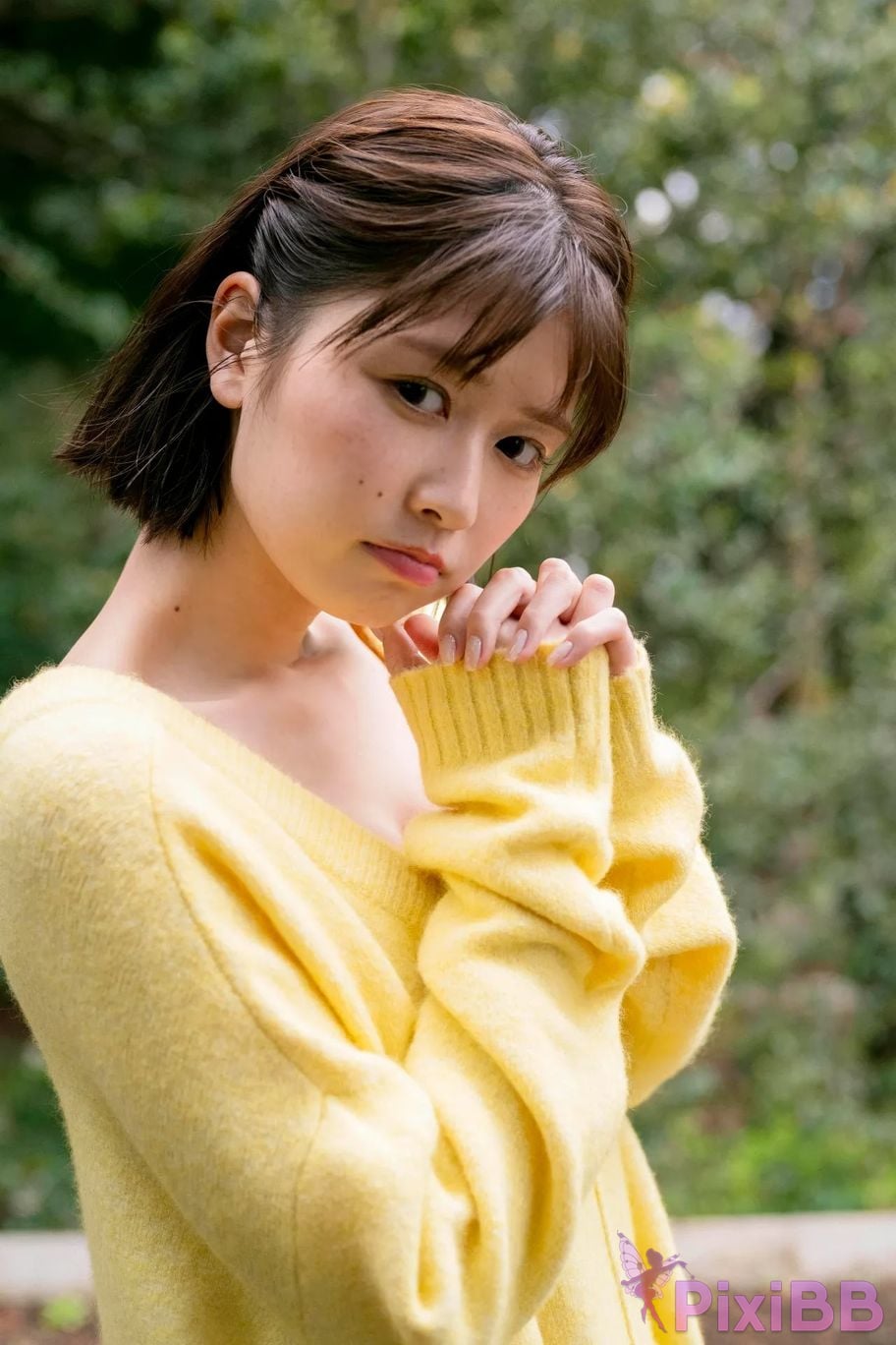 Japanese Idol Yuzuha Saeki monthly girl 047 Completely unpublished 100 cut and movie PixiBB.COM 003