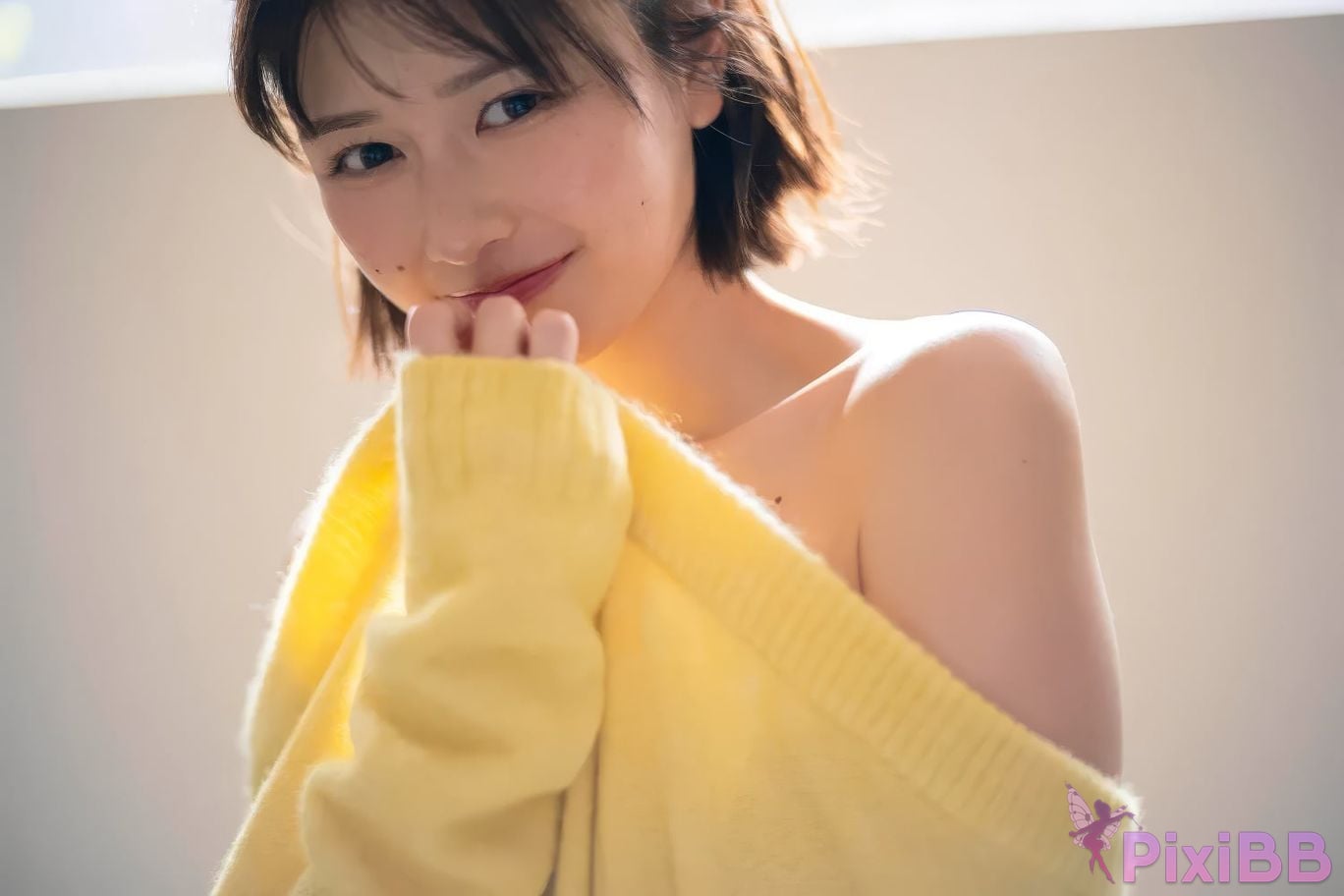 Japanese Idol Yuzuha Saeki monthly girl 047 Completely unpublished 100 cut and movie PixiBB.COM 008