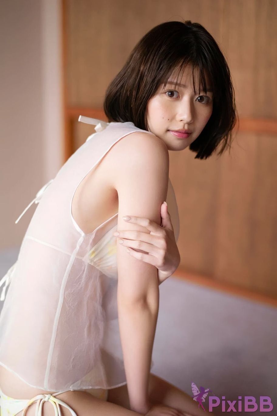 Japanese Idol Yuzuha Saeki monthly girl 047 Completely unpublished 100 cut and movie PixiBB.COM 012