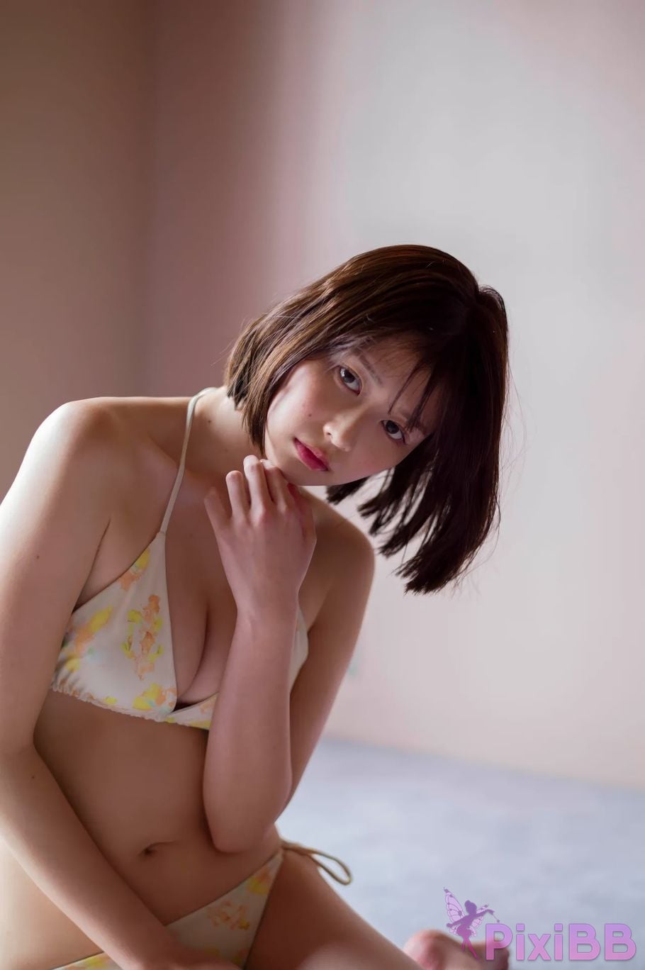 Japanese Idol Yuzuha Saeki monthly girl 047 Completely unpublished 100 cut and movie PixiBB.COM 023