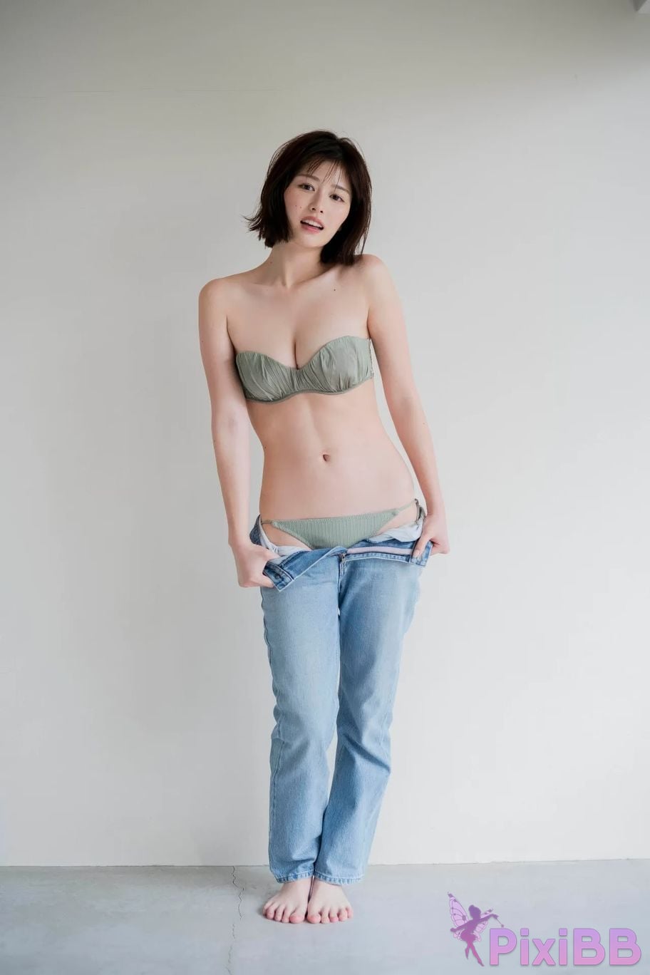 Japanese Idol Yuzuha Saeki monthly girl 047 Completely unpublished 100 cut and movie PixiBB.COM 039