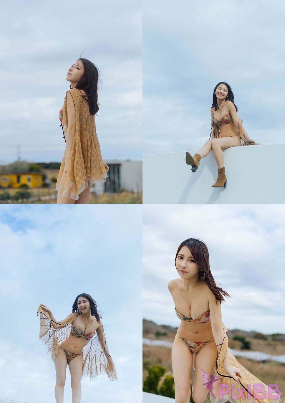 Japanese Idol TOOMI Jumi Peeling Spicy sun gravure photo book PixiBB.COM 013