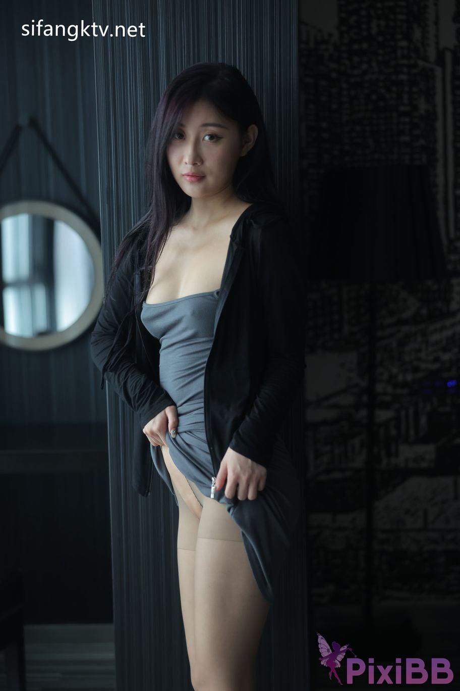 XR Uncensored Gu Chuchu Maily R18 XIUREN model New goddess Multiple sets of uniforms are full temptation PixiBB.COM 012