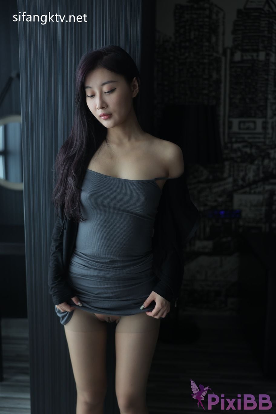 XR Uncensored Gu Chuchu Maily R18 XIUREN model New goddess Multiple sets of uniforms are full temptation PixiBB.COM 059