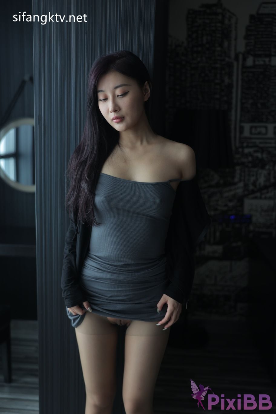 XR Uncensored Gu Chuchu Maily R18 XIUREN model New goddess Multiple sets of uniforms are full temptation PixiBB.COM 060