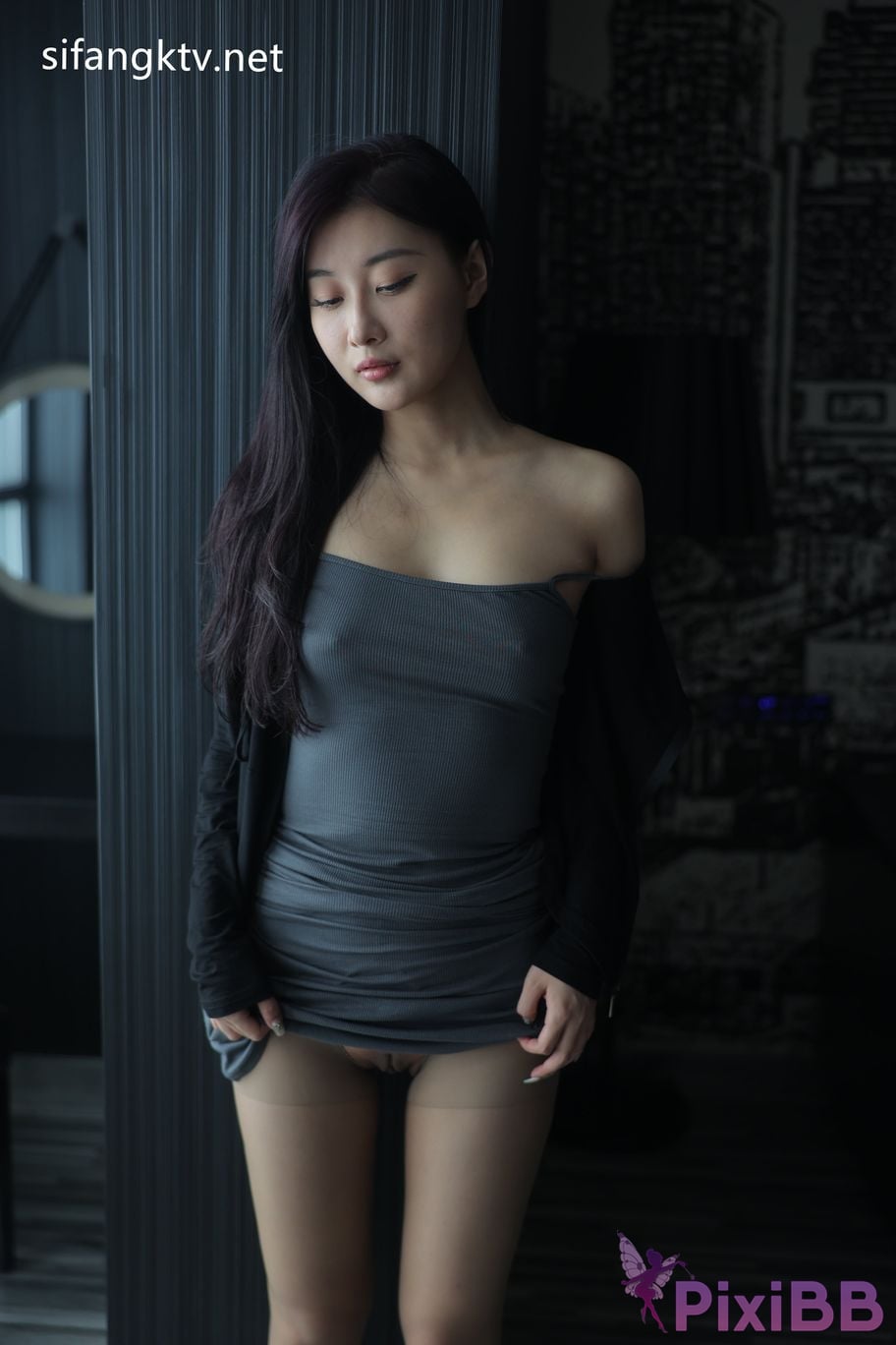 XR Uncensored Gu Chuchu Maily R18 XIUREN model New goddess Multiple sets of uniforms are full temptation PixiBB.COM 061