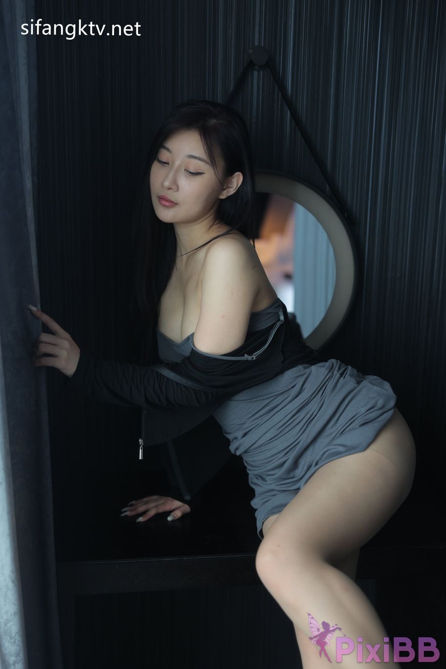 XR Uncensored Gu Chuchu Maily R18 XIUREN model New goddess Multiple sets of uniforms are full temptation PixiBB.COM 154
